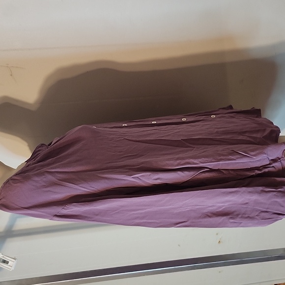 Velvet by Graham & Spencer Purple Relaxed Buttoned Blouse - Picture 5 of 5